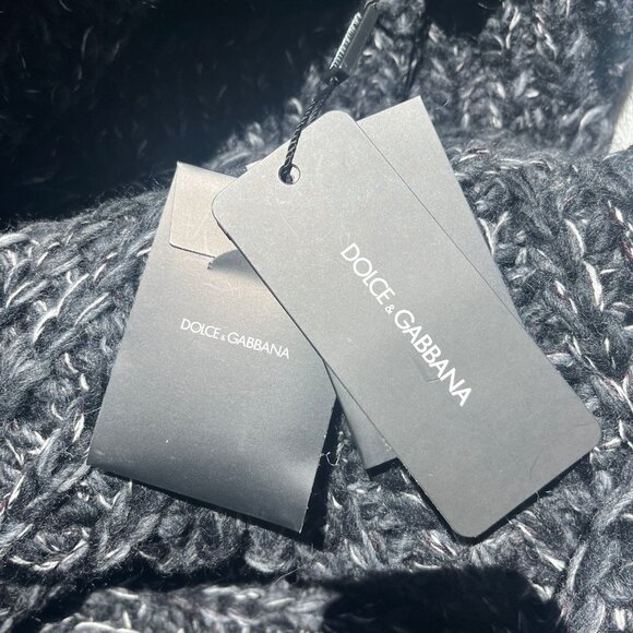 DOLCE & GABANNA GREY CARDIGAN - Picture 4 of 5